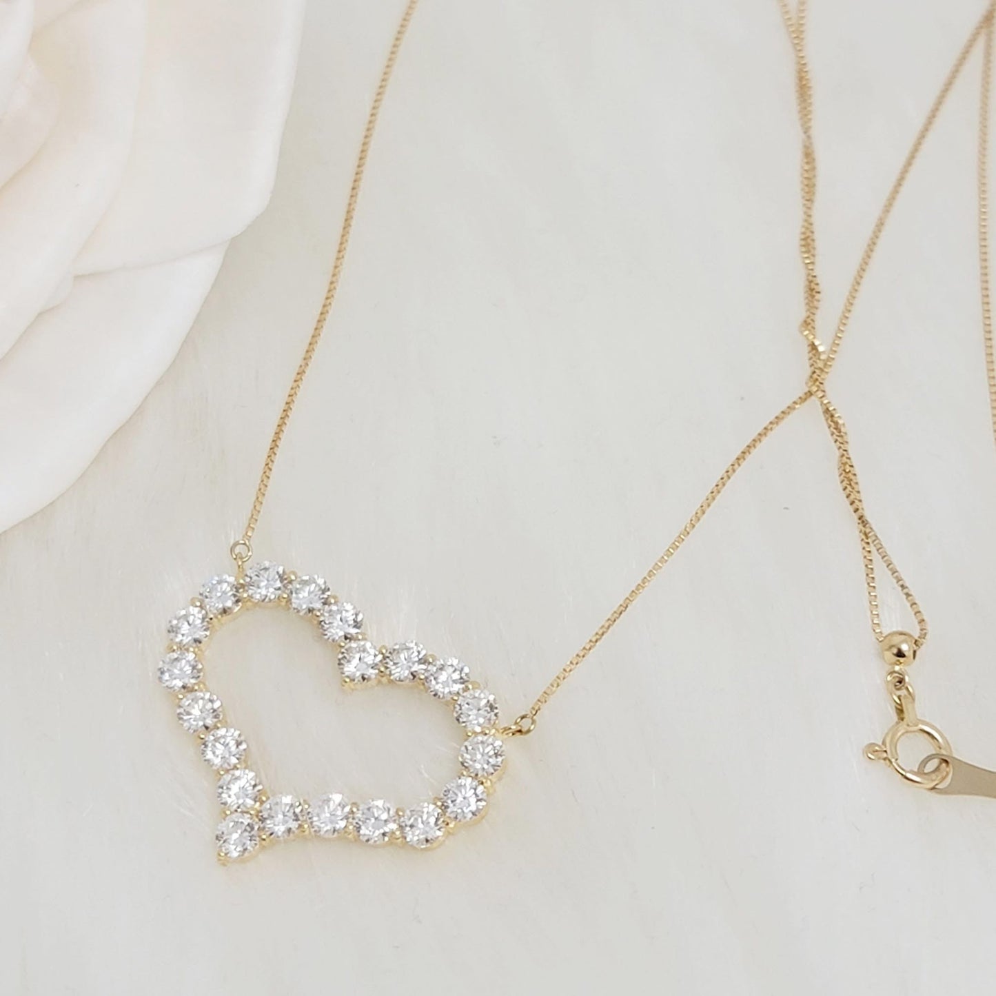 Diamond Heart Necklace