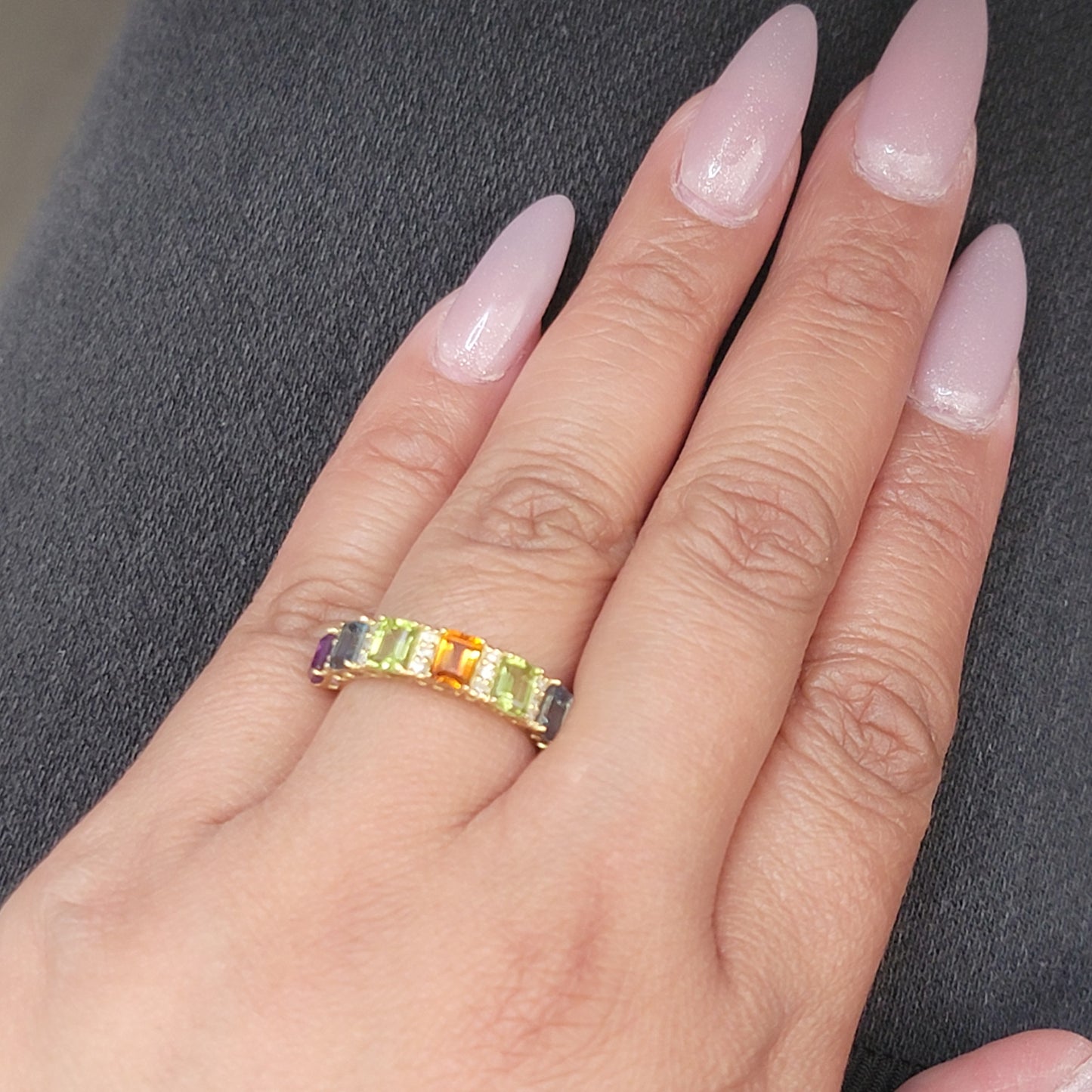 Multi Gem Ring