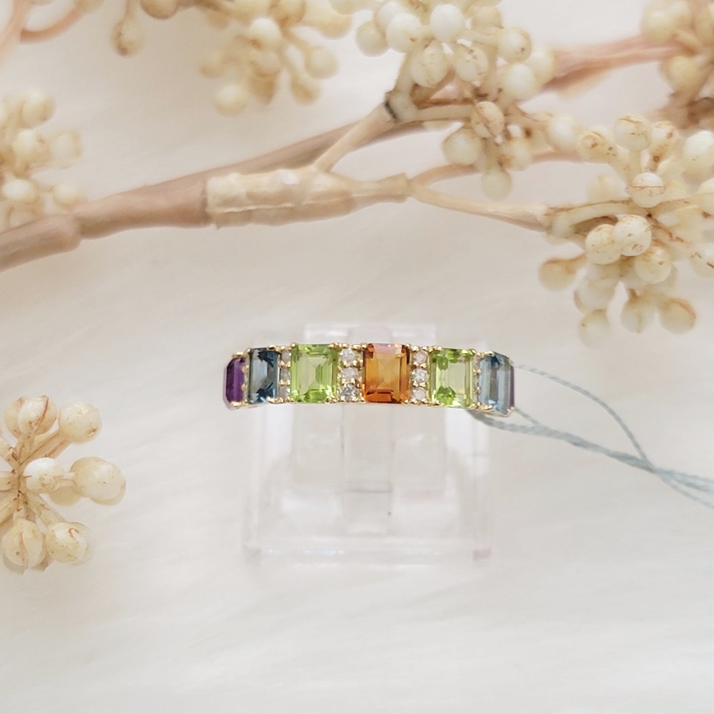 Multi Gem Ring