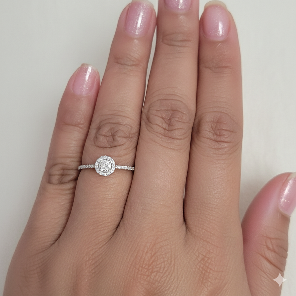 Diamond Serenity Ring 6