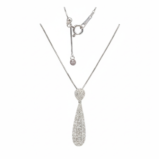 Diamond Teardrop Neacklace